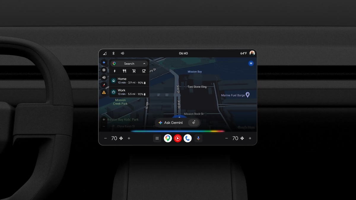 Google Gemini llega a millones de vehículos como el nuevo asistente de IA