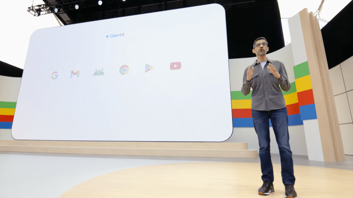 A May 22 report said Google's redesigned Search can place a large empty AI reply above traditional results: Typing