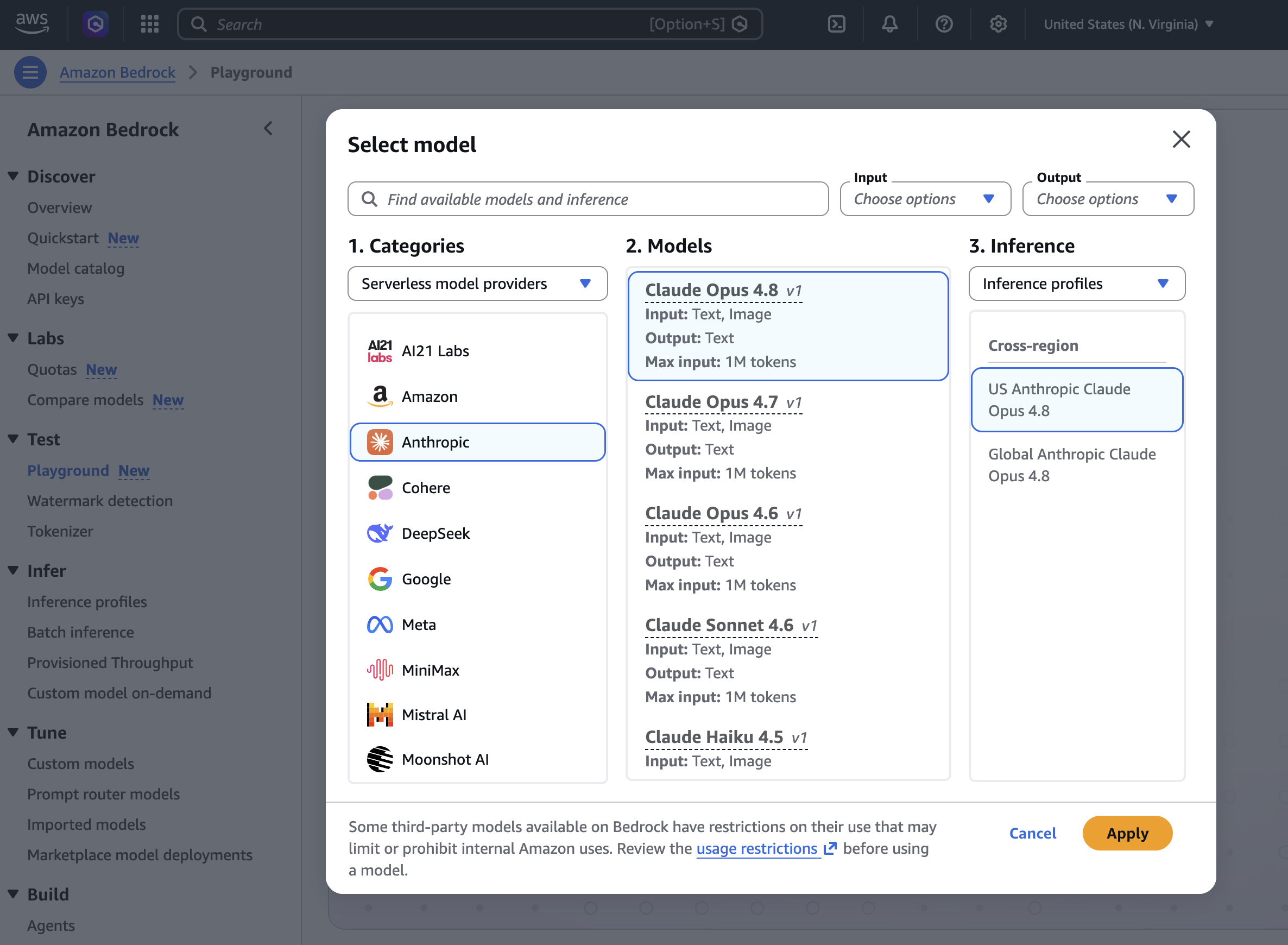 Claude Opus 4.8 доступна в Amazon Bedrock и на Claude Platform — повышенная автономность для продакшн‑агентов