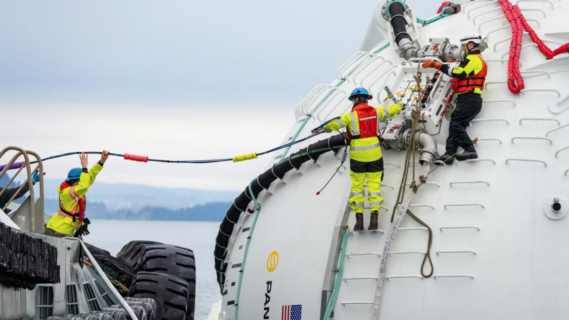 Panthalassa secured $140 million in a financing round to complete a pilot manufacturing facility near Portland, Oregon