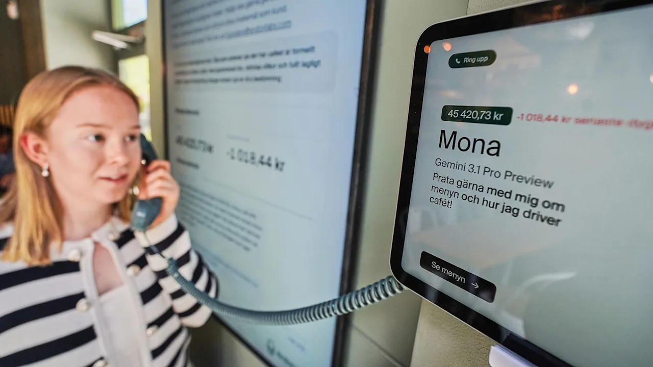 AI‑агент Mona управляет экспериментальным кафе в Стокгольме — проект пока убыточен