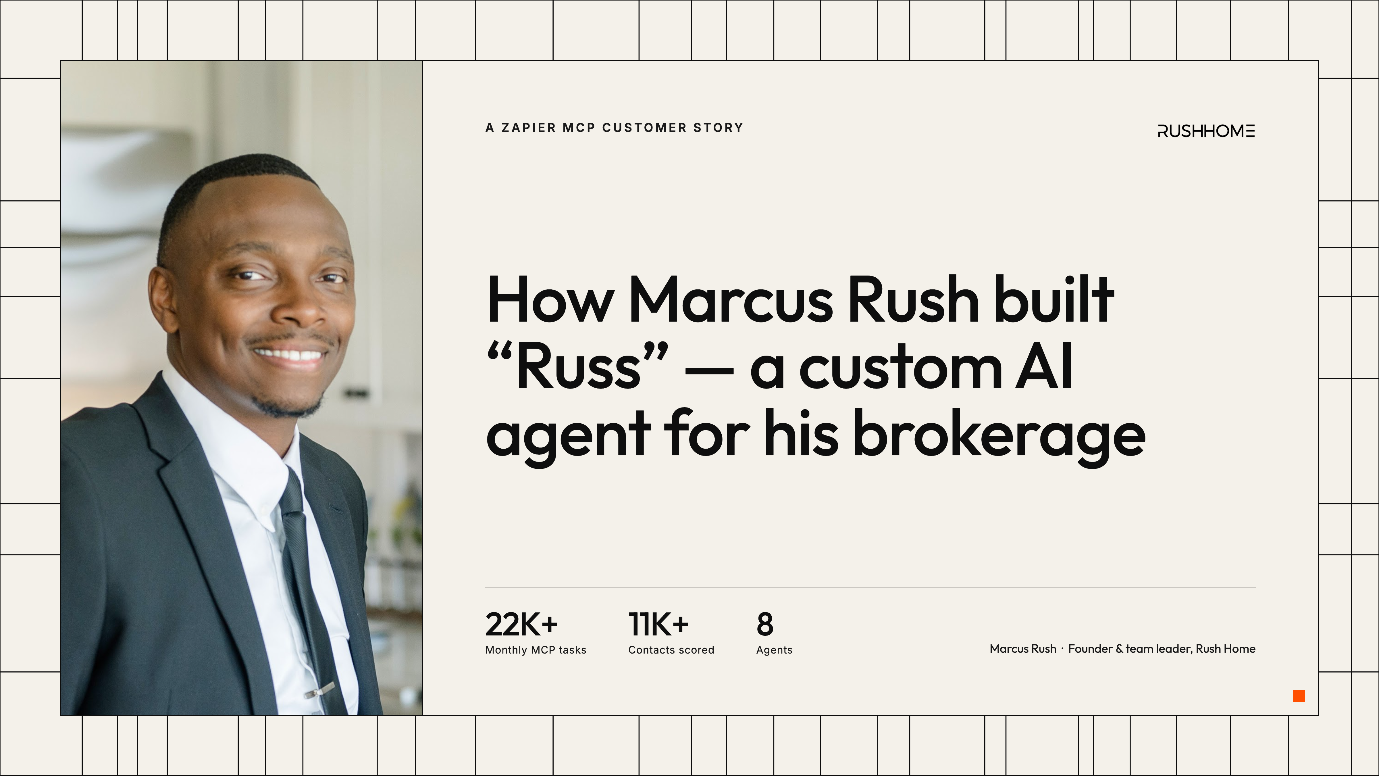 Маркус Раш внедрил AI‑агента Russ через Zapier MCP для автоматизации лид‑скоринга и рассылок