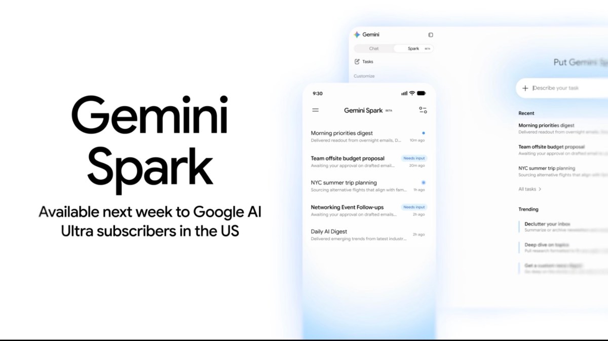Google представила Gemini Spark — агентный ИИ‑ассистент с интеграцией Gmail