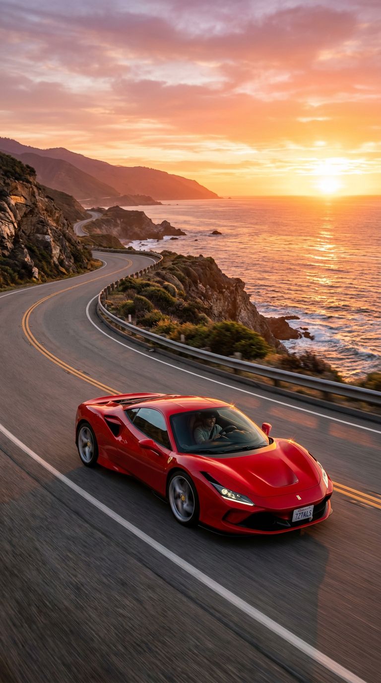 Ferrari Sunset Drive