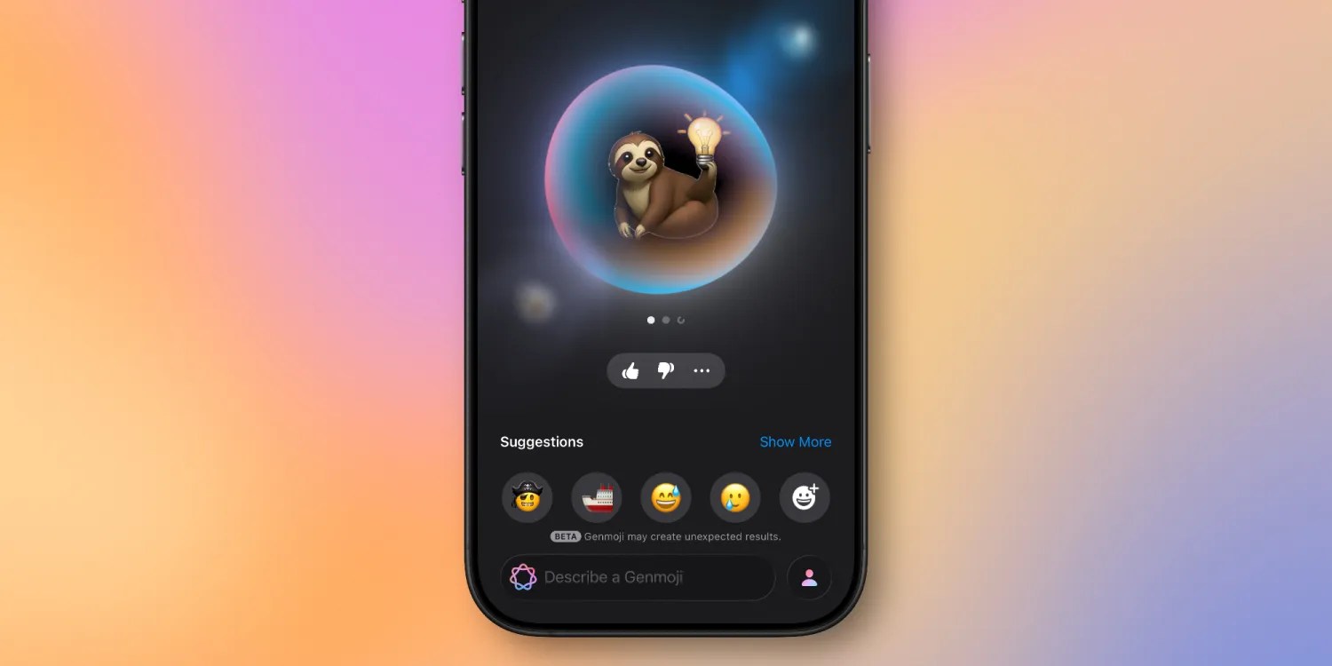 Apple в iOS 27 добавит автоматические предложения Genmoji на основе фото и истории ввода
