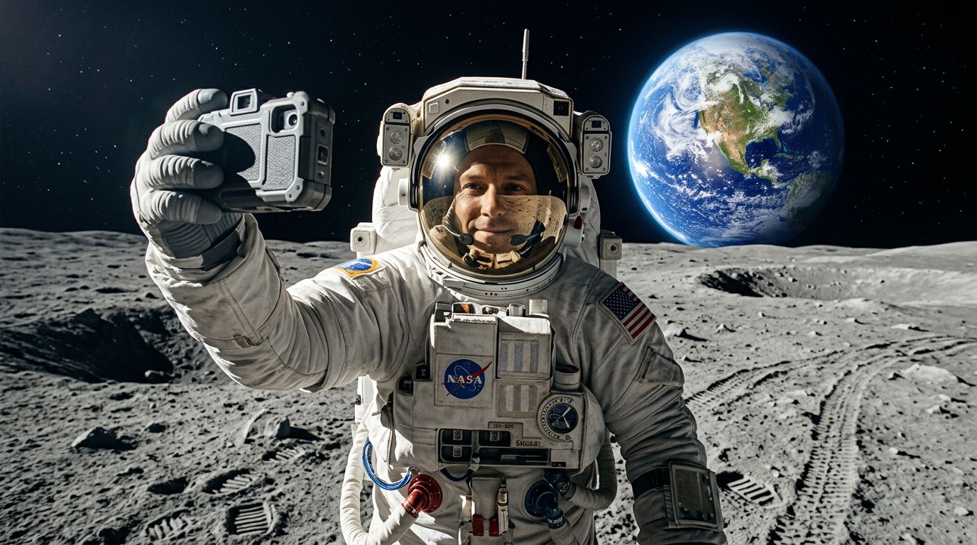 Astronaut Selfie