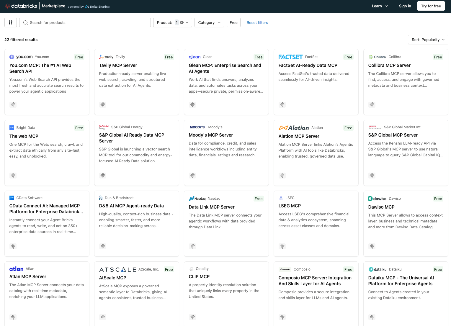 Image 4: Databricks Marketplace