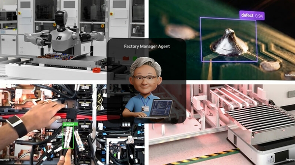 NVIDIA представила Factory Operations Blueprint (FOX) для автономного управления заводами