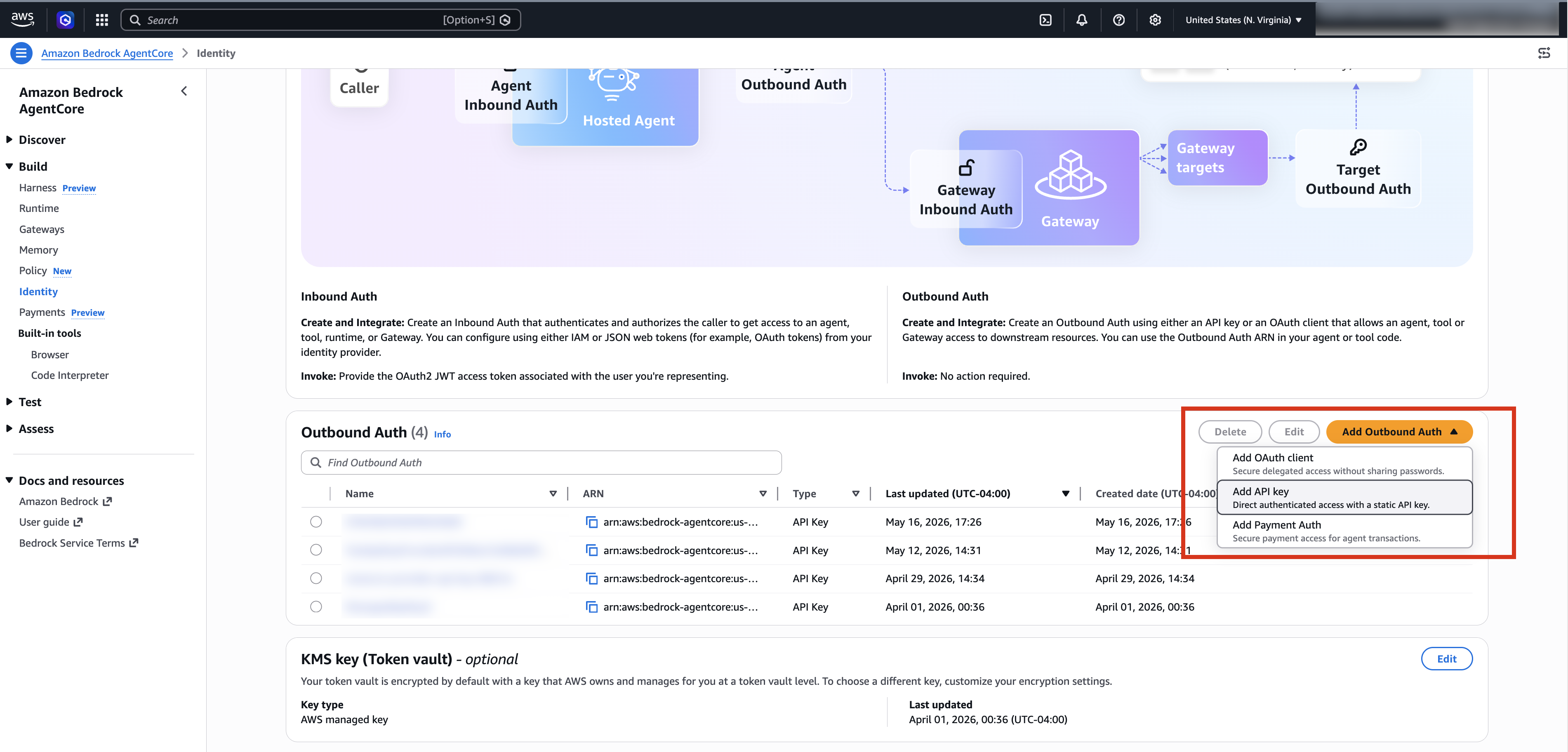 AgentCore Identity в Amazon Bedrock получил поддержку ссылок на существующие секреты AWS Secrets Manager