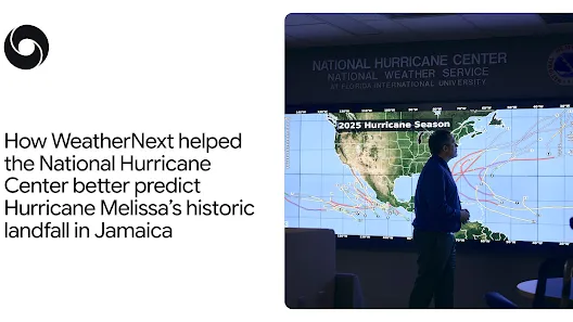 WeatherNext за пять дней предсказала усиление урагана Melissa до категории 5 и выход на берег Ямайки