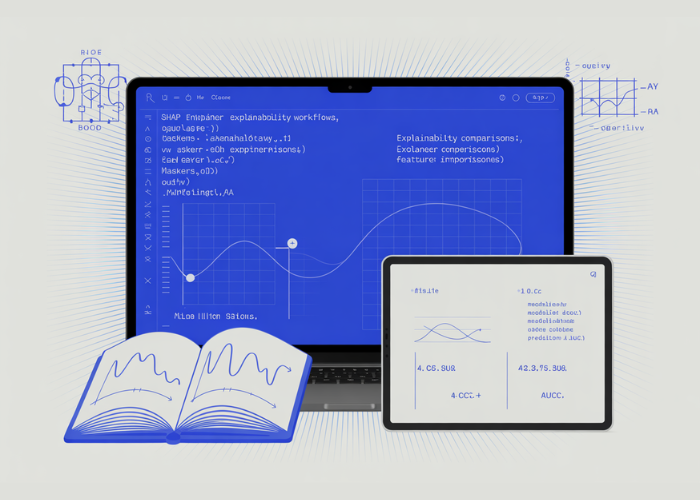 Пошаговое руководство реализует SHAP‑флоу на XGBoost для объяснения моделей машинного обучения