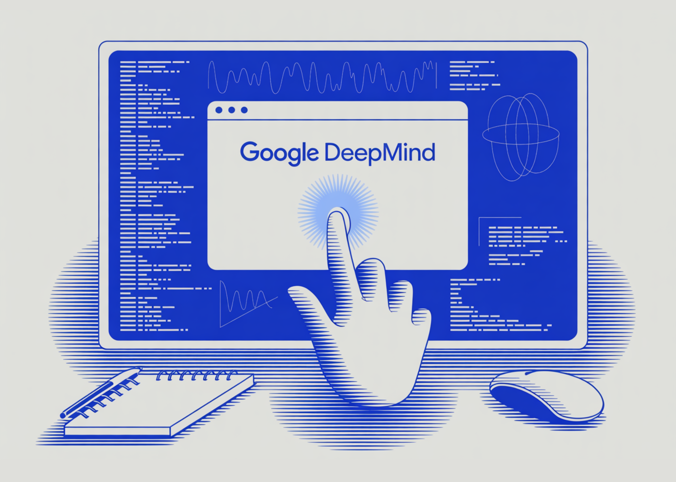 DeepMind presenta cursor inteligente con Gemini que interpreta el contexto visual y semántico alrededor del puntero